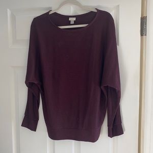 A New Day Purple sweater